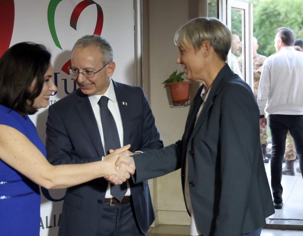Anja Margetić Stakić na prijemu povodom Dana Republike Italije