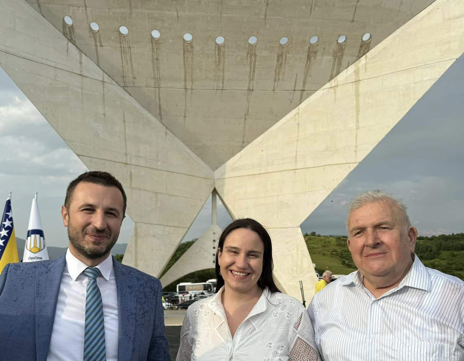 Svečano otkriven spomenik "Krila slobode" na brdu Žuč