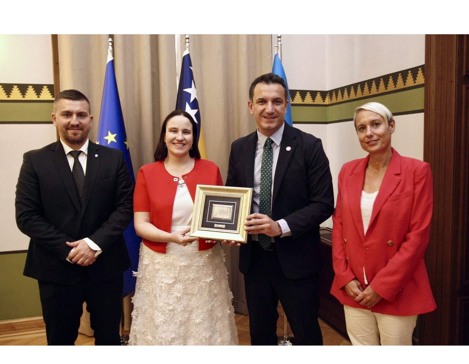 Gradonačelnik Tirane Erion Veliaj gost Benjamine Karić u Vijećnici
