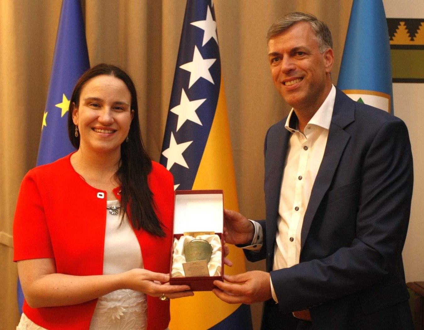 Karić ugostila gradonačelnika slovenskog Novog Mesta