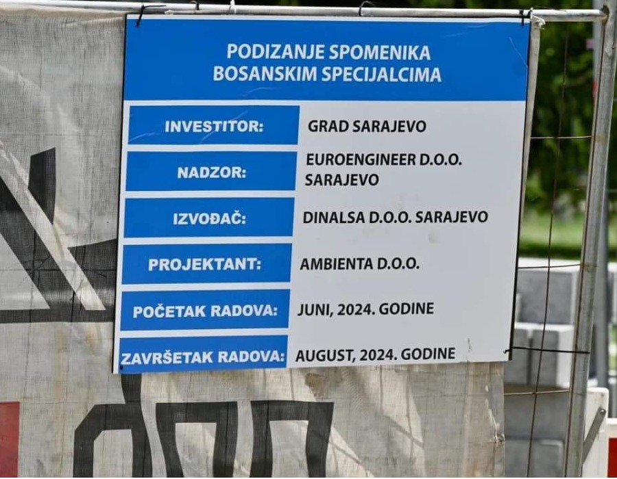 Počela izgradnja spomenika bosanskim specijalcima