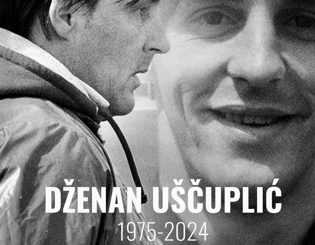 Sarajevo se oprašta od Dženana Uščuplića