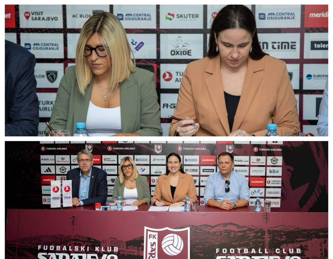 Financijska potpora Grada Sarajeva Nogometnom klubu Sarajevo