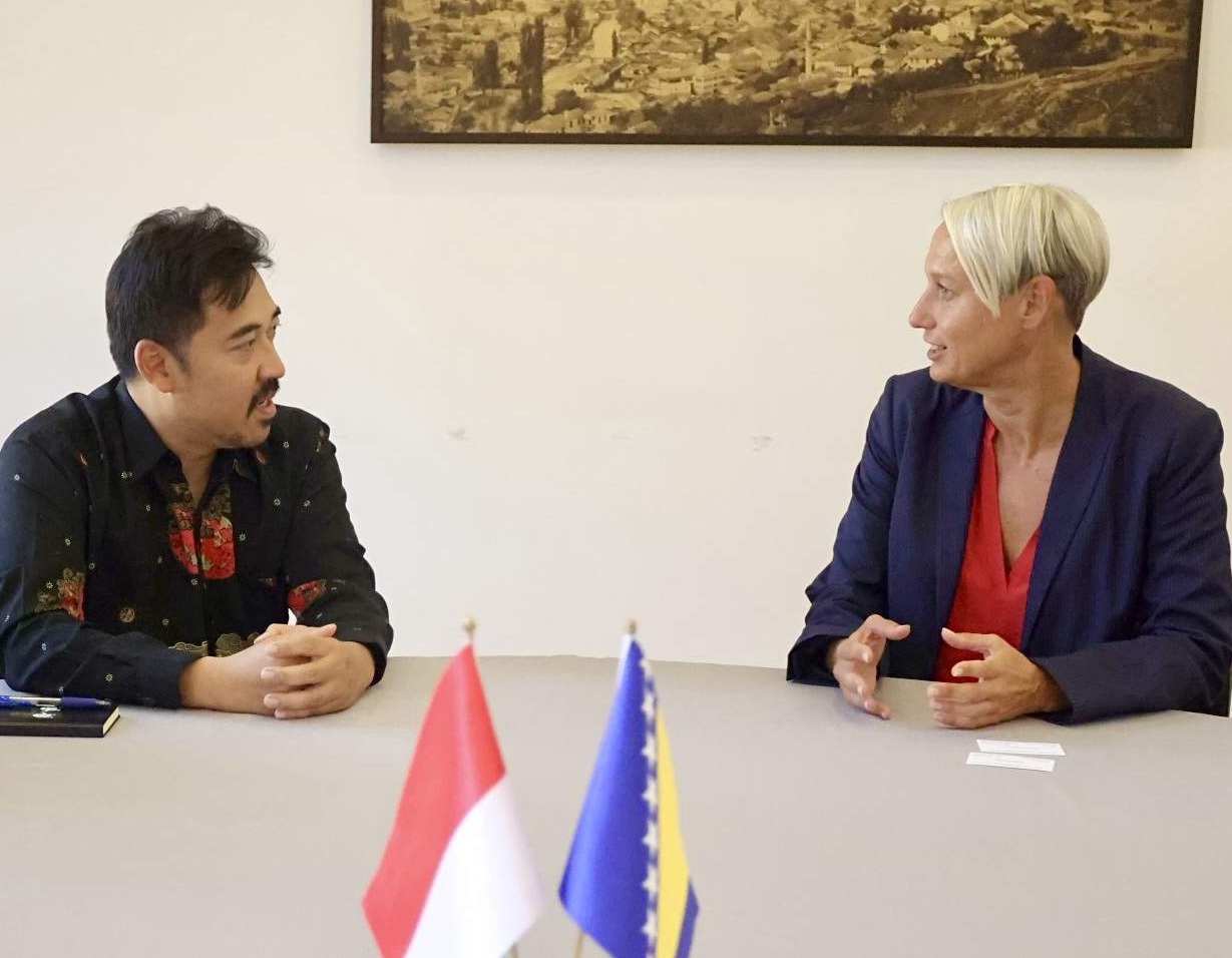 Margetić Stakić primila Yudhona Irawana, ministra savjetnika za ekonomska pitanja u Veleposlanstvu Indonezije
