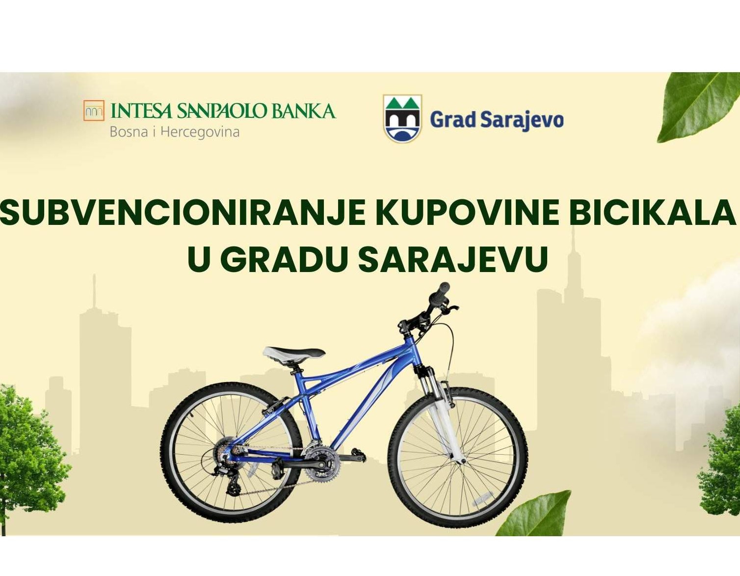 Lista prijavljenih građana za subvencioniranje kupovine bicikala