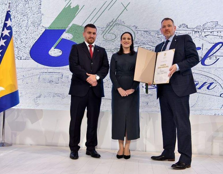 Plaketa Grada Sarajeva za 2022. godinu