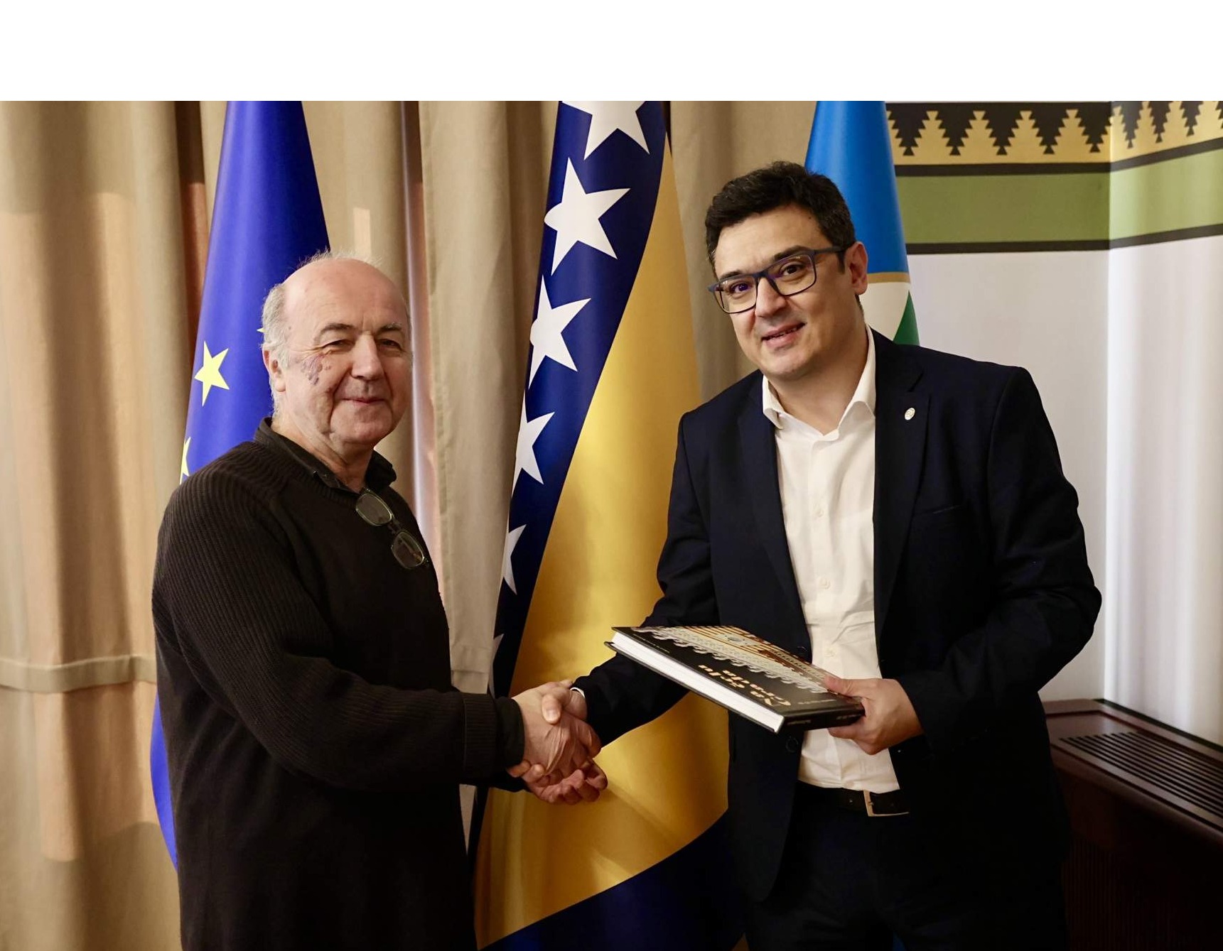 Gradonačelnik Puharić primio Milomira Kovačevića Strašnog