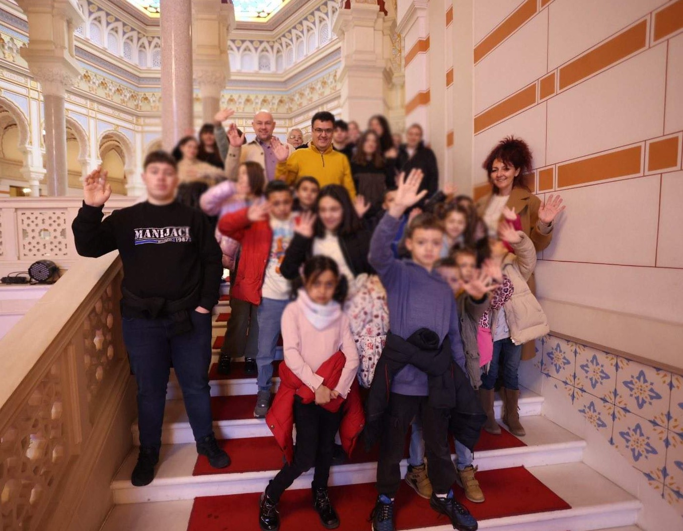 Vijećnica: Djeca iz Doma Bjelave u posjeti gradonačelniku Puhariću