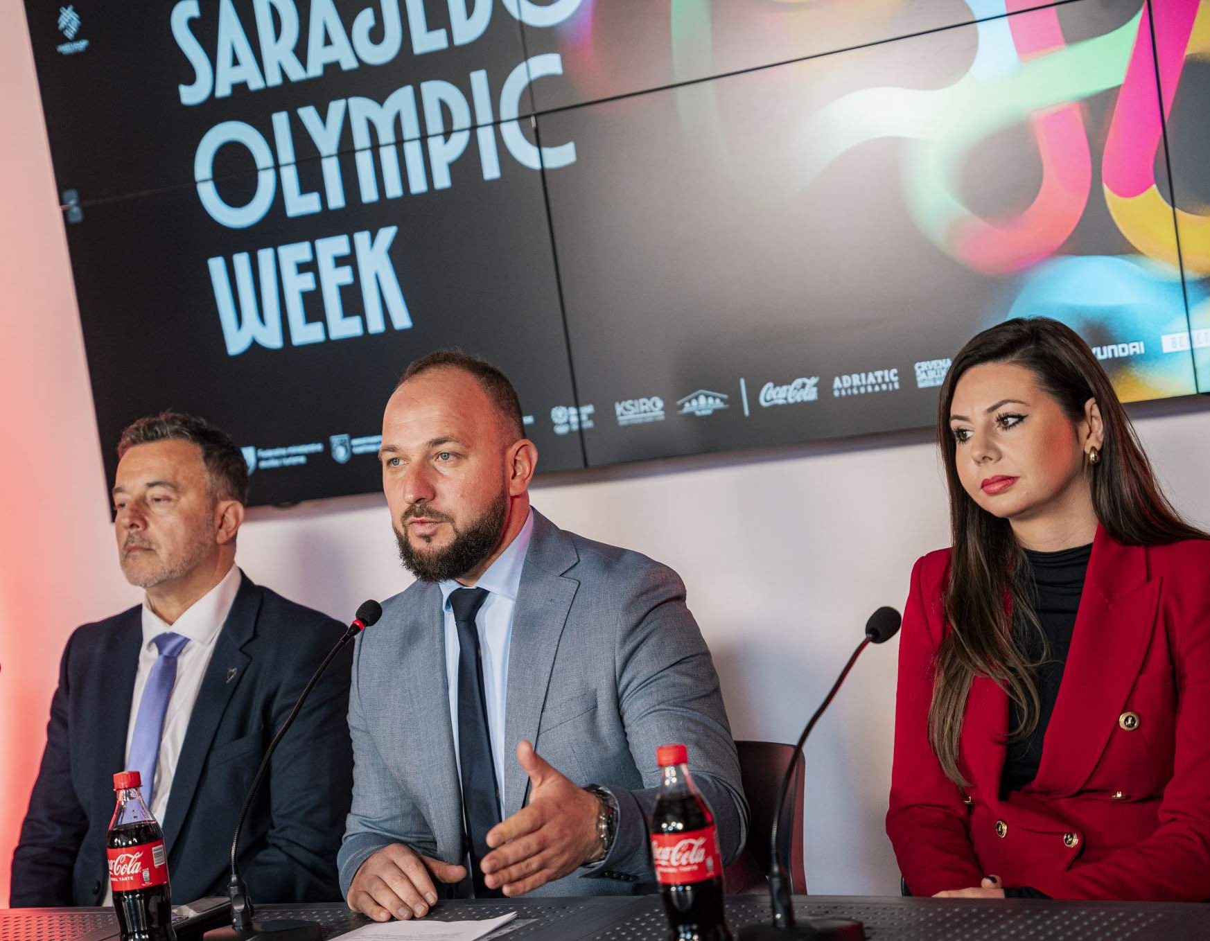 Zamjenik gradonačelnika Mirza Selimbegović na predstavljanju programa Sarajevo Olympic Week 2025