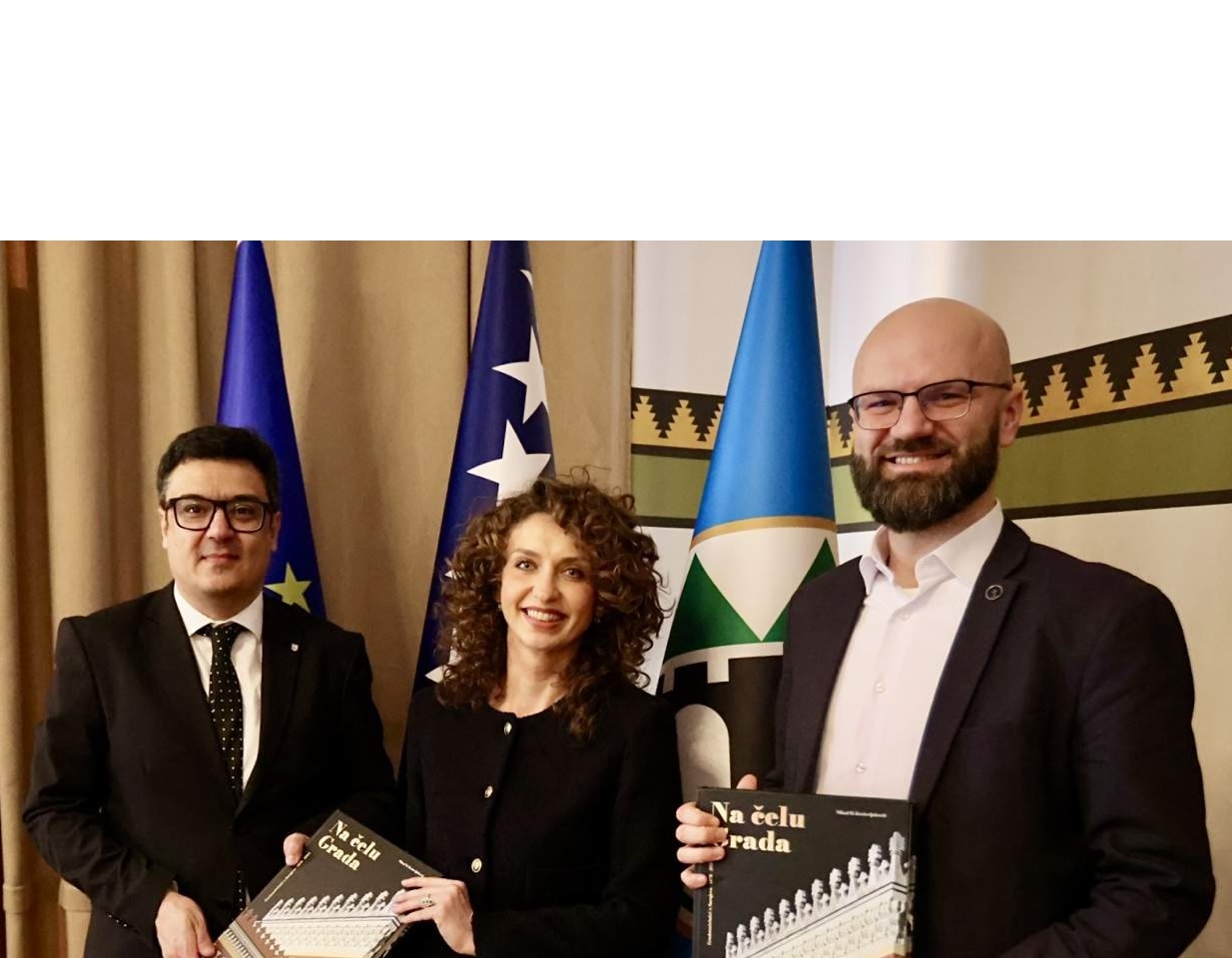 Vijećnica: Susret Predraga Puharića i Malika Garibije 