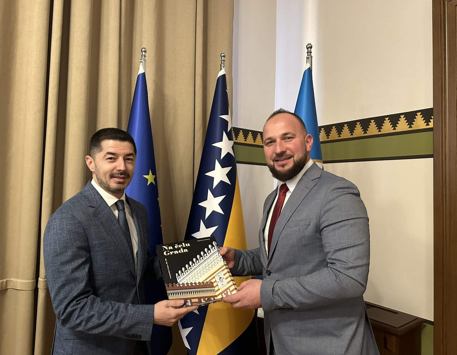 Zamjenik gradonačelnika Selimbegović ugostio predsjednika Skupštine Brčko distrikta, Damira Bulčevića