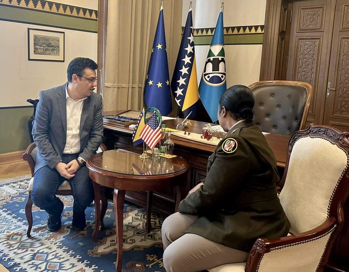Predrag Puharić ugostio izaslanstvo Nacionalne garde Maryland 