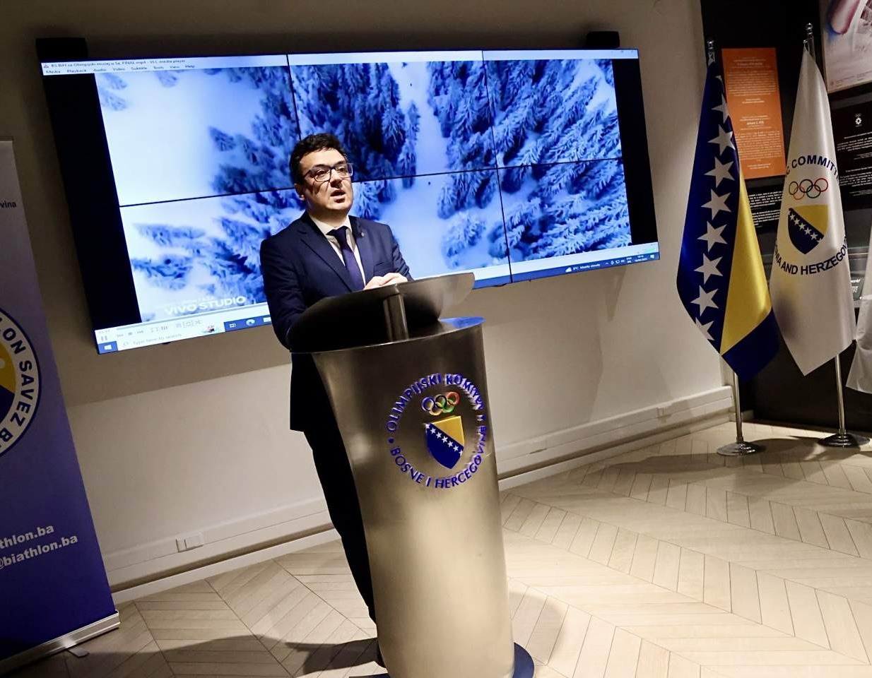 Olimpijski muzej: Obilježen početak rada Biatlon Saveza BiH