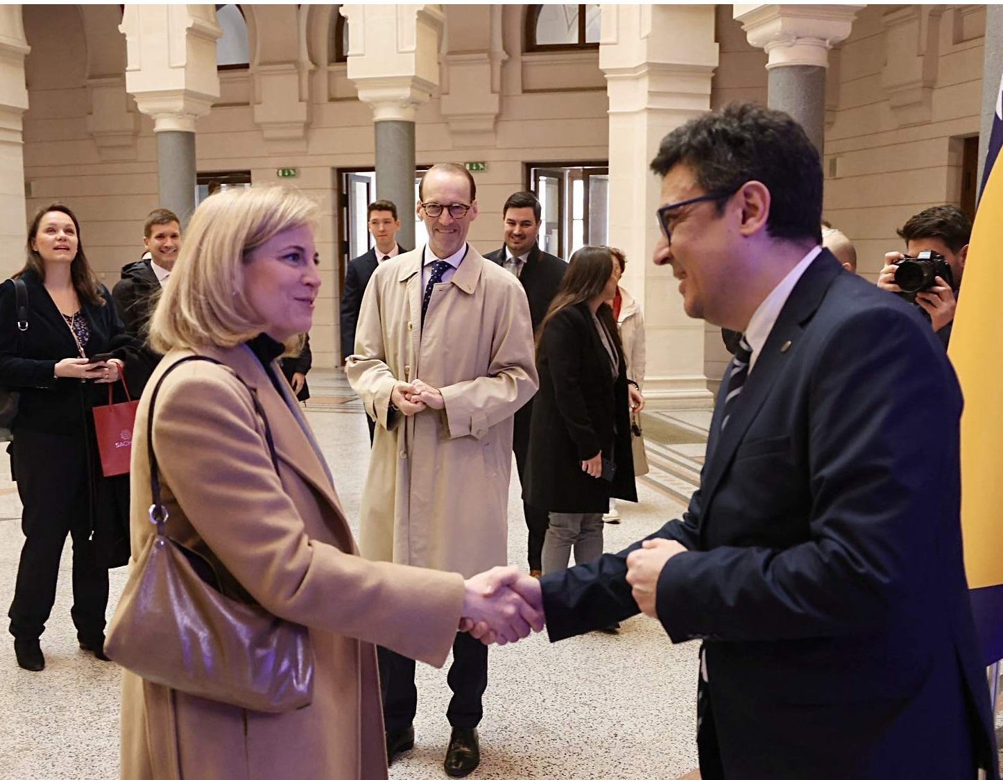 Puharić ugostio ministricu za europske i međunarodne poslove R Austrije, Meinl-Reisinger