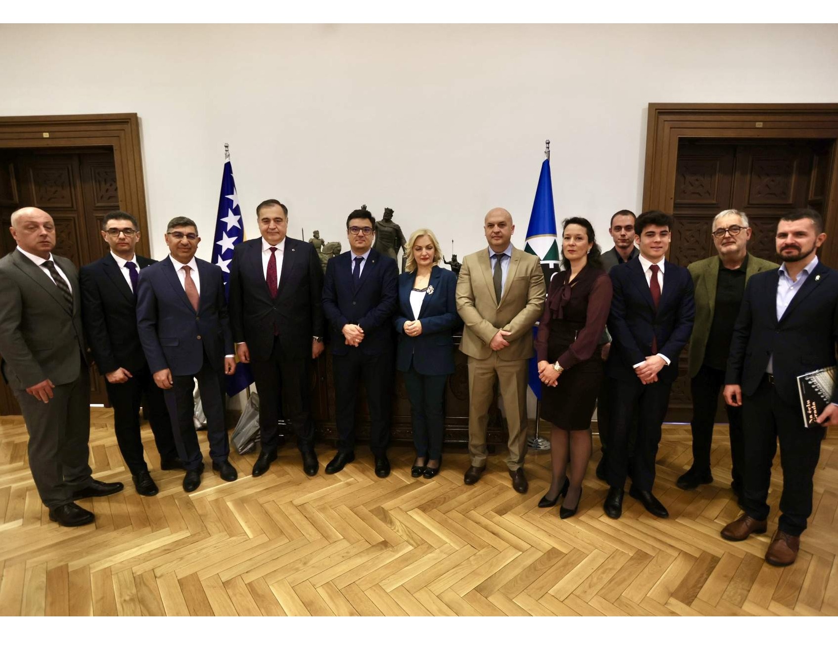 Gradonačelnik Puharić ugostio izaslanstva pobratimskih i partnerskih gradova povodom Dana grada Sarajeva