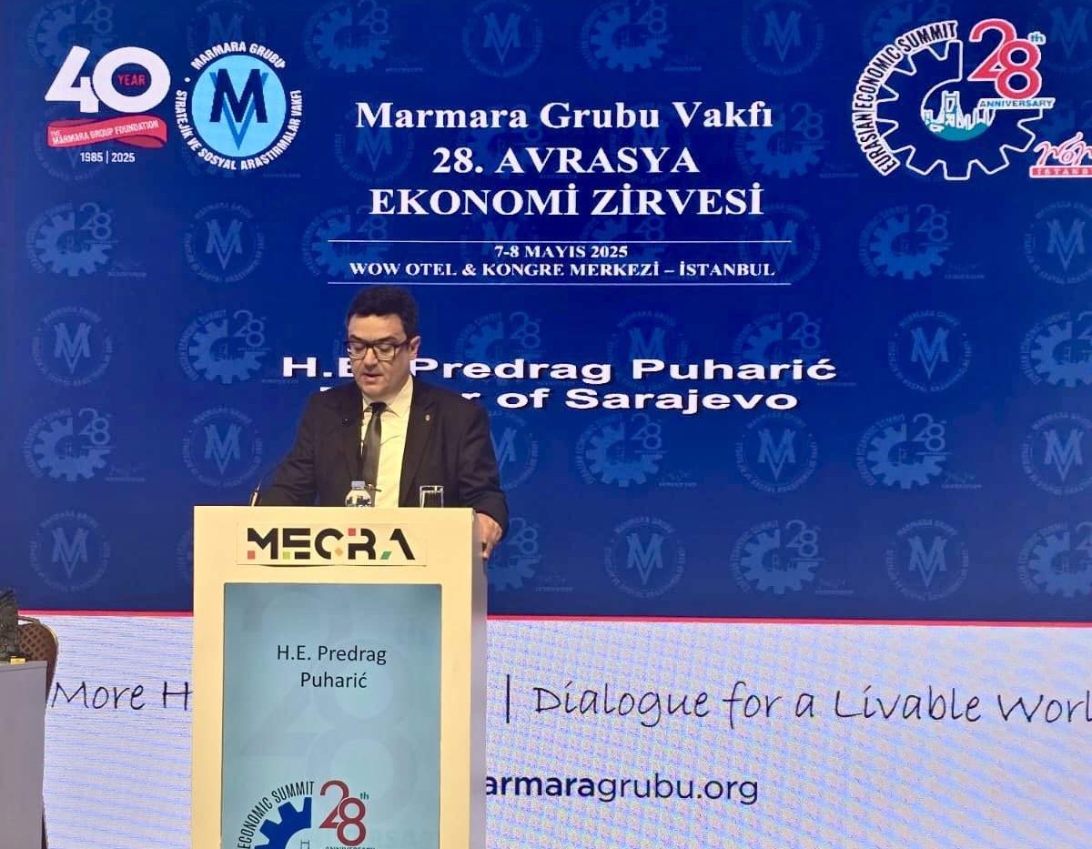 Puharić na 28. Euroazijskom ekonomskom samitu u Istanbulu: Otporan grad je i brižan grad