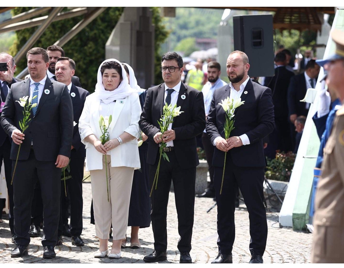 Delegacija Grada Sarajeva odala počast žrtvama genocida u Srebrenici