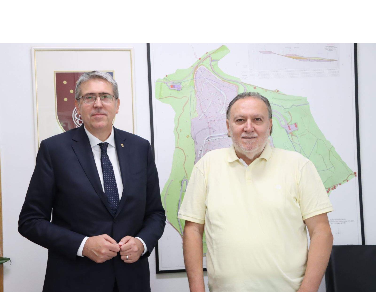 Gradonačelnik Avdić i ministar Pandurević o zajedničkoj suradnji
