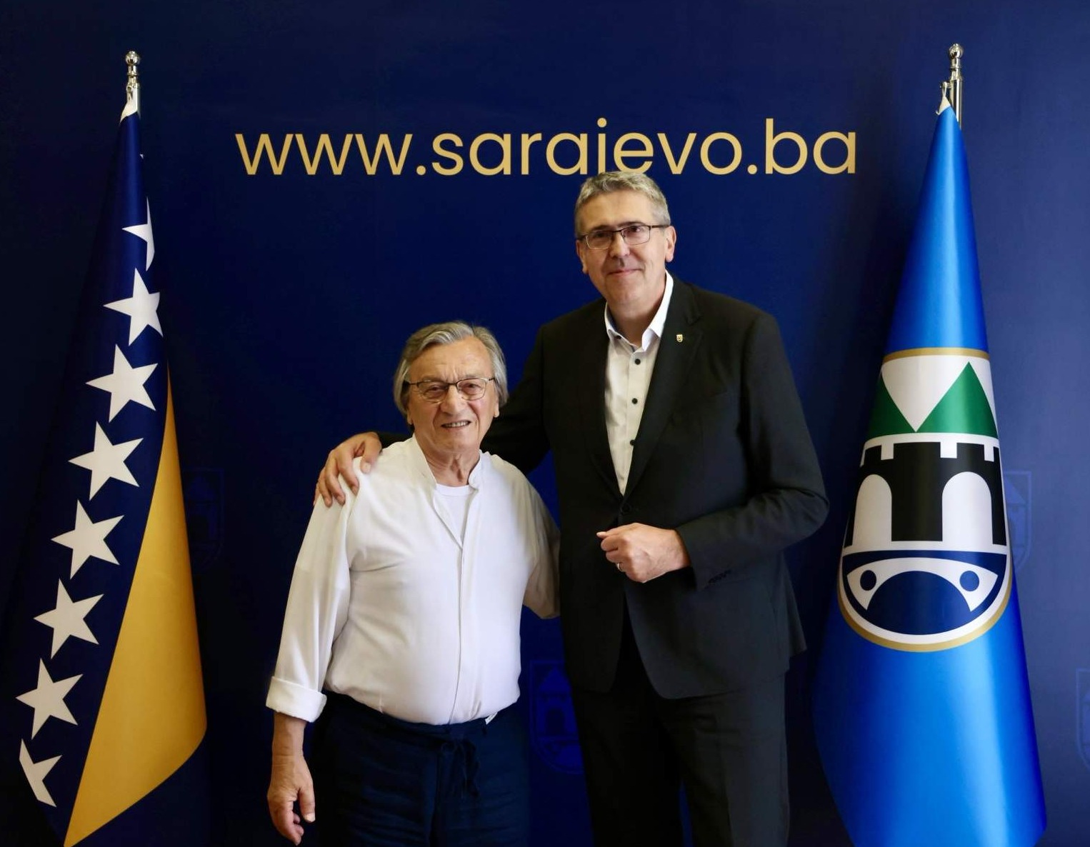 Gradonačelnik Avdić ugostio maestra Zeca u Vijećnici