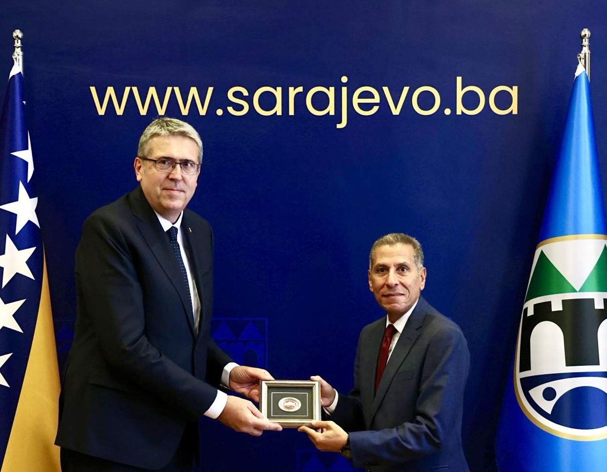 Nastupna posjeta egipatskog veleposlanika Gradu Sarajevu