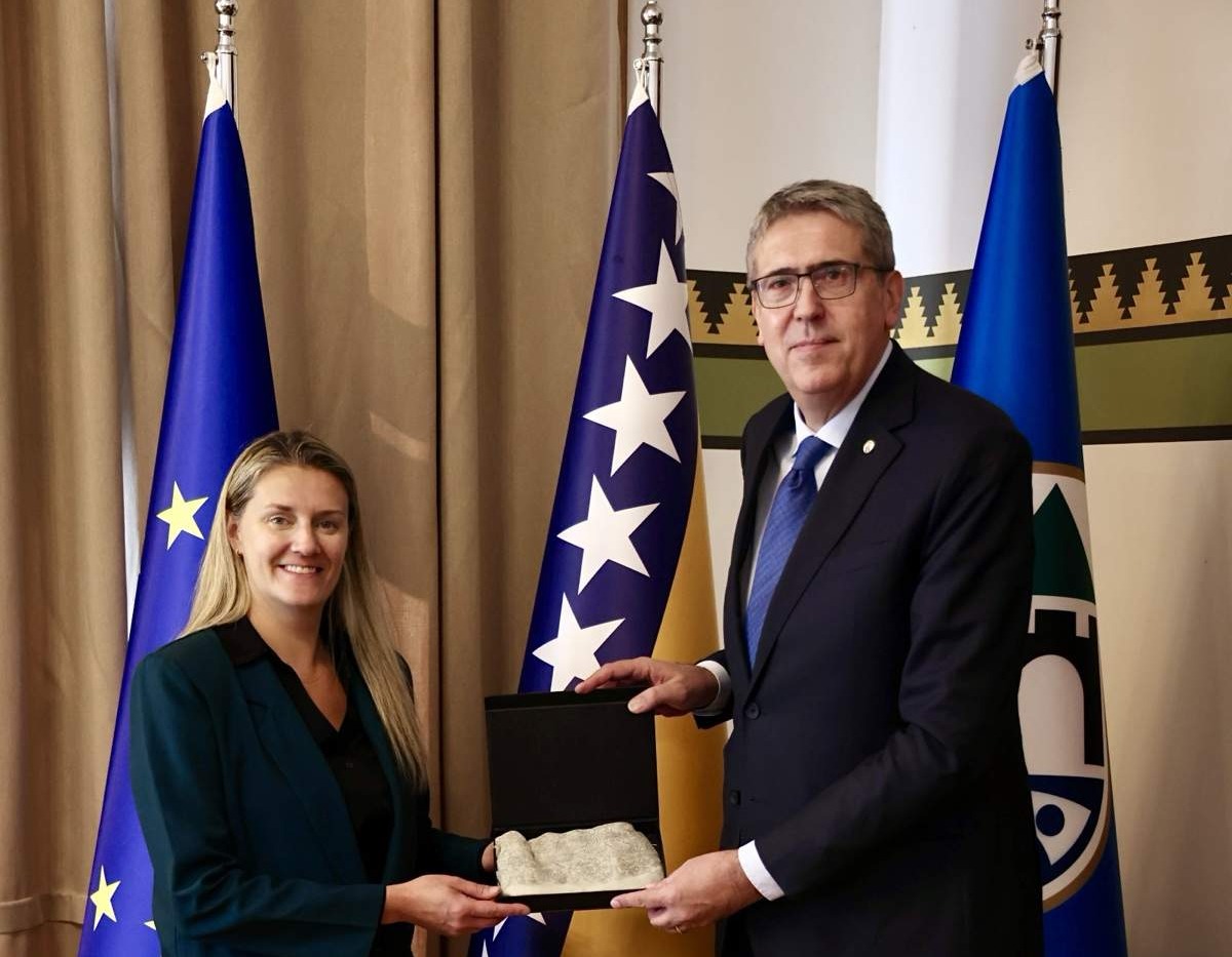 Susret gradonačelnika Samira Avdića s Bonnie Kling