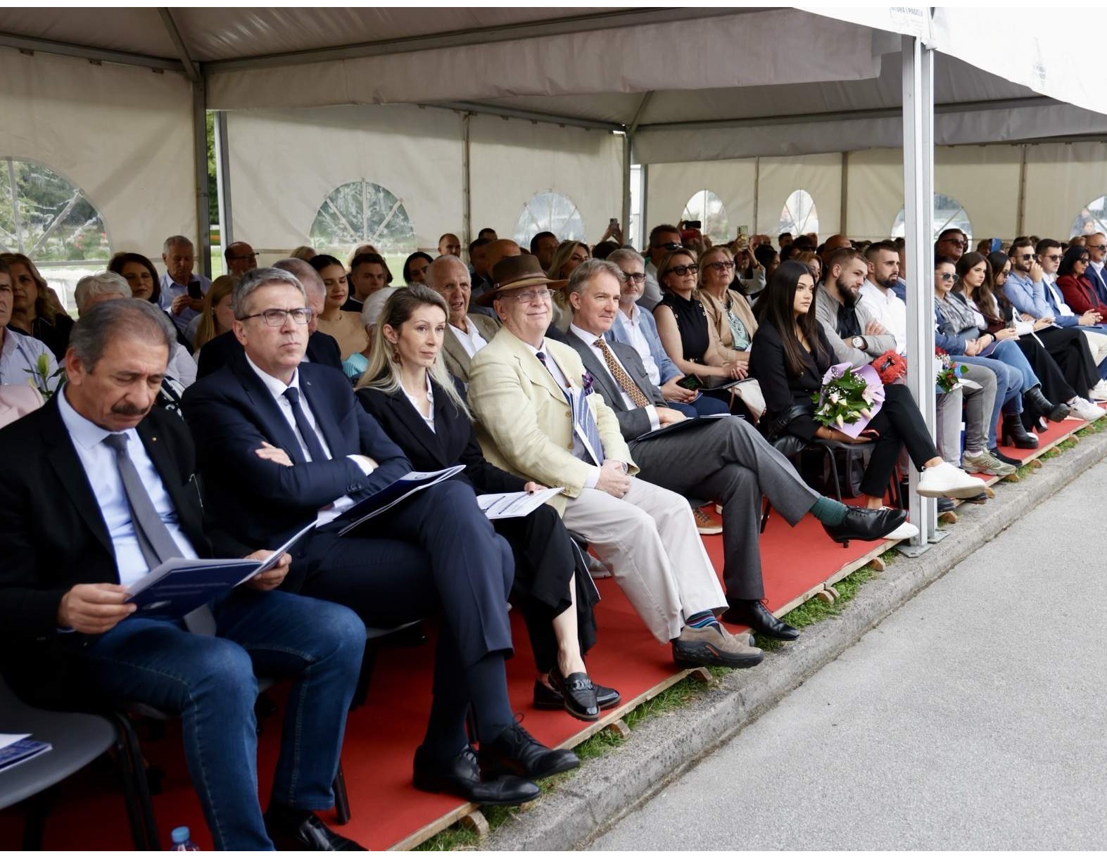 Avdić na svečanoj ceremoniji dodjele diploma Sveučilišta SSST