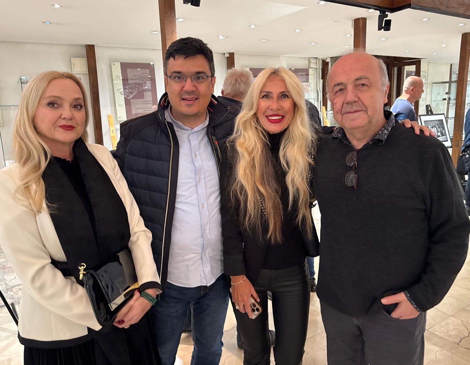 Puharić na otvorenju festivala „Sidranovi dani“ u Brusa bezistanu