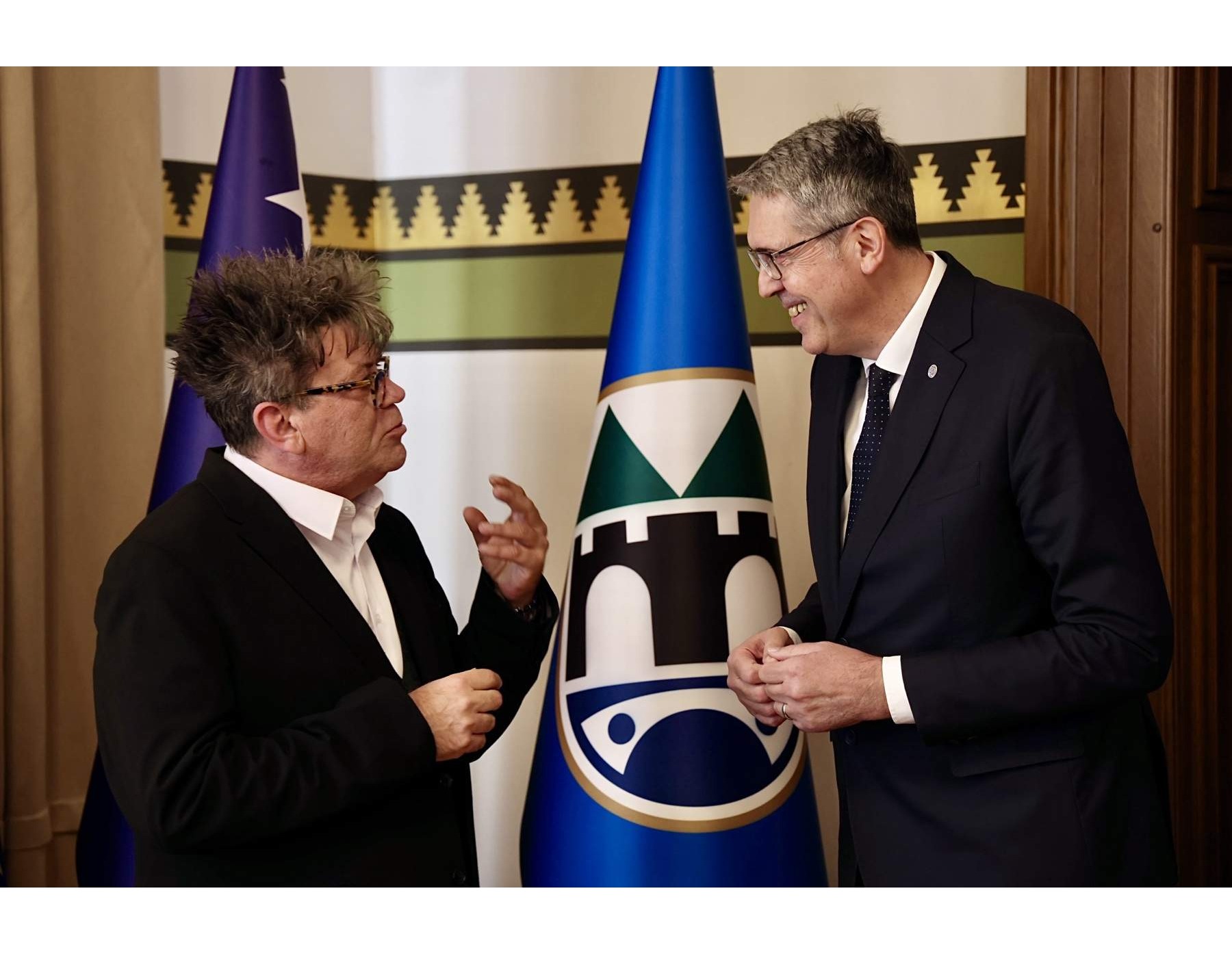Samir Avdić ugostio članove benda Crvena Jabuka