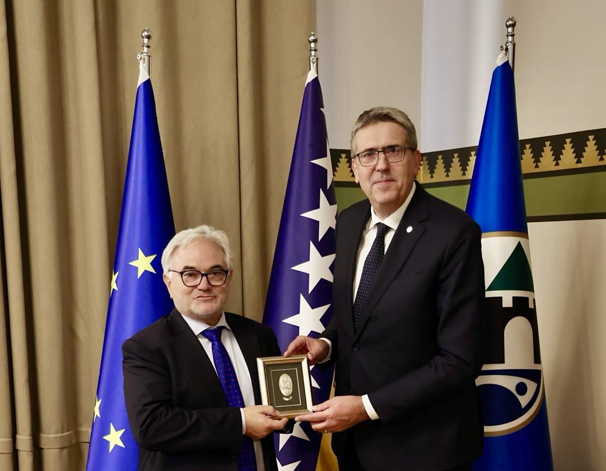 Nastupna posjeta njemačkog veleposlanika Gradu Sarajevu