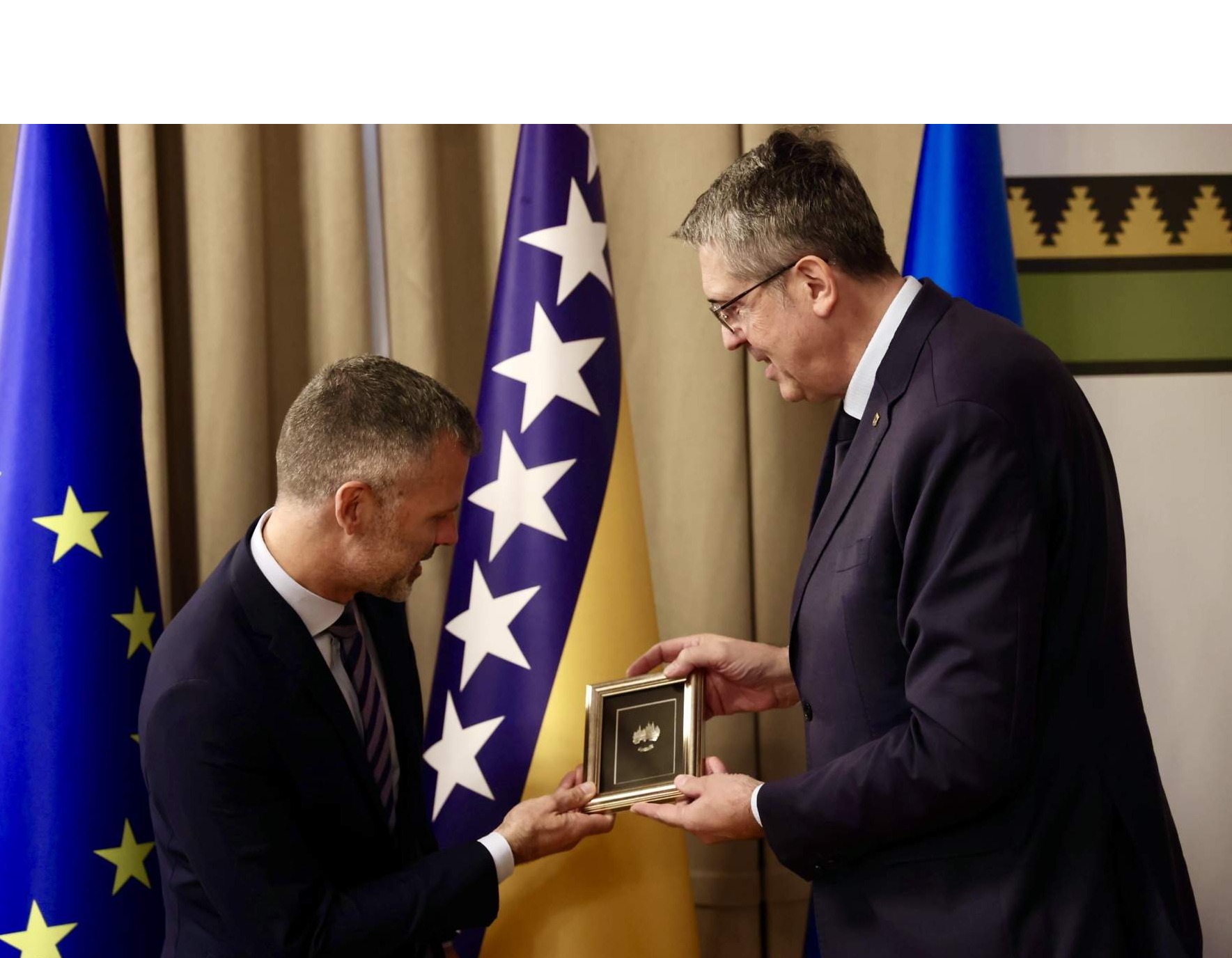 Gradonačelnik Avdić primio u nastupnu posjetu veleposlanika Kraljevine Danske