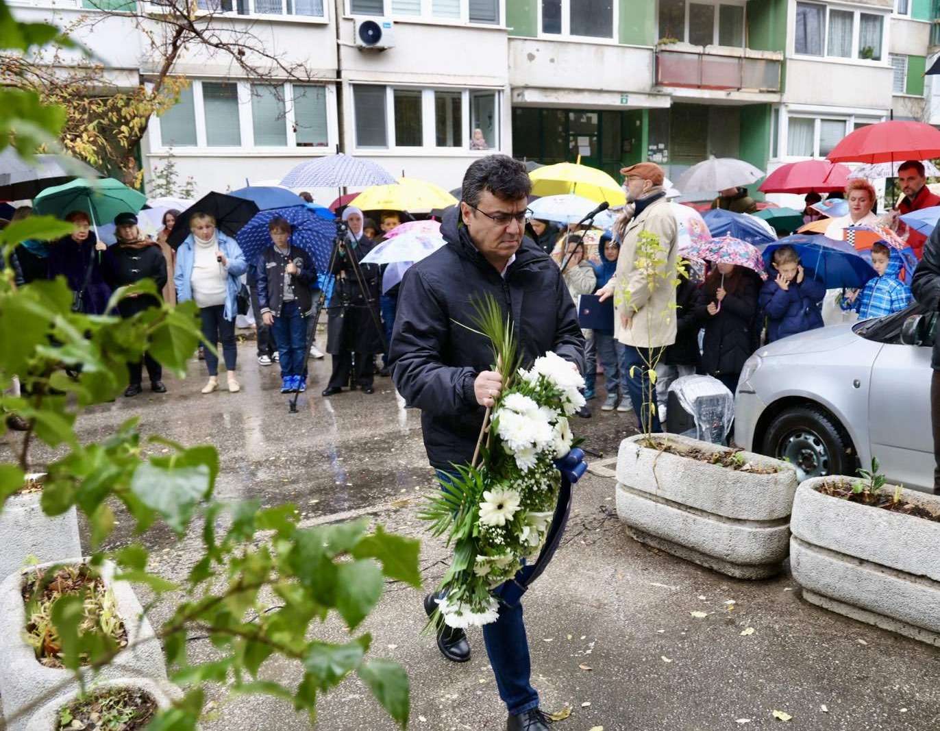 Sjećanje na ubijene građane u ulici Žrtava fašizma na Otoci
