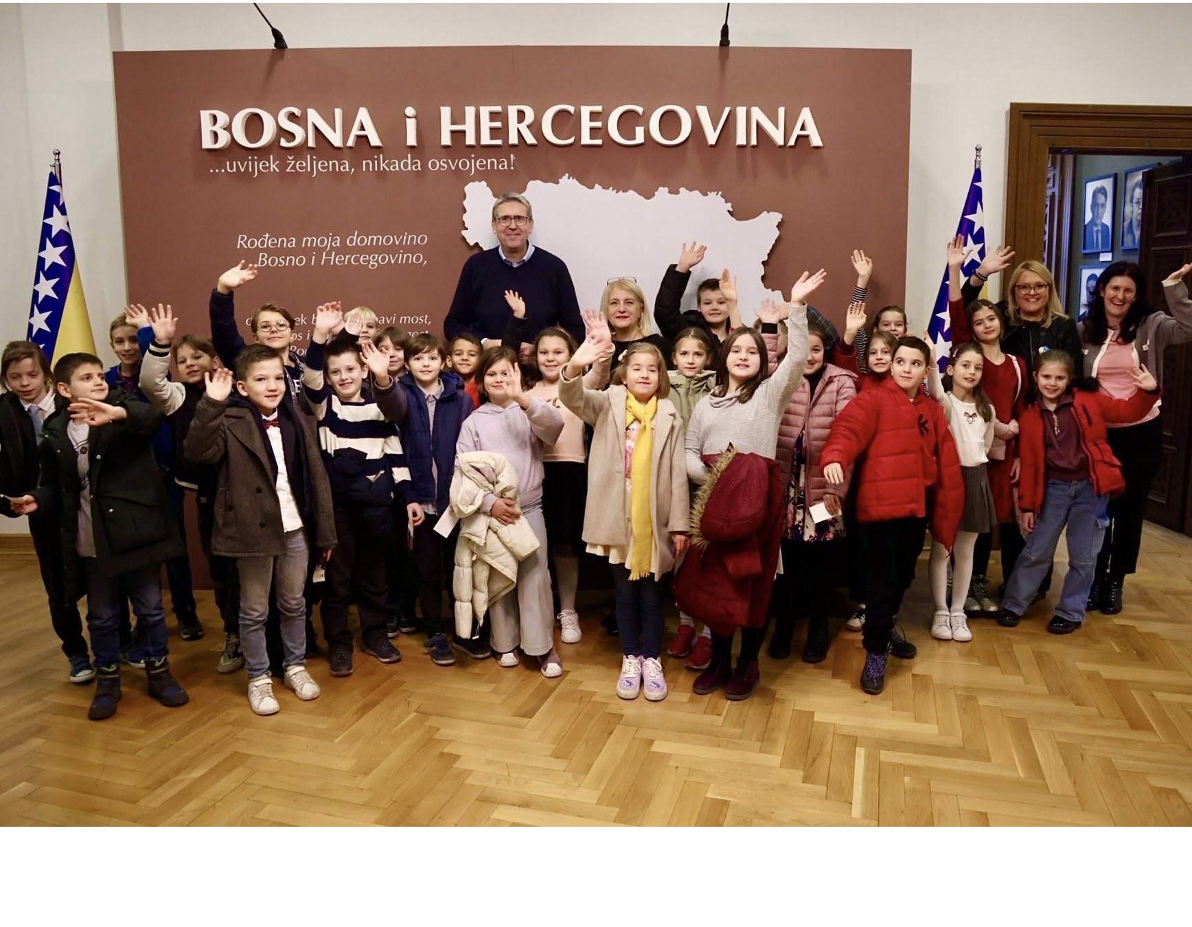 Učenici Osnovne škole “Grbavica II” posjetili sarajevsku Vijećnicu 