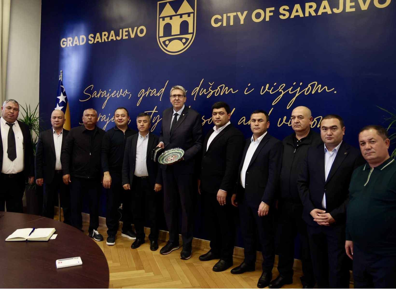 Avdić ugostio izaslanstvo Uzbekistana u okviru studijske posjete BiH