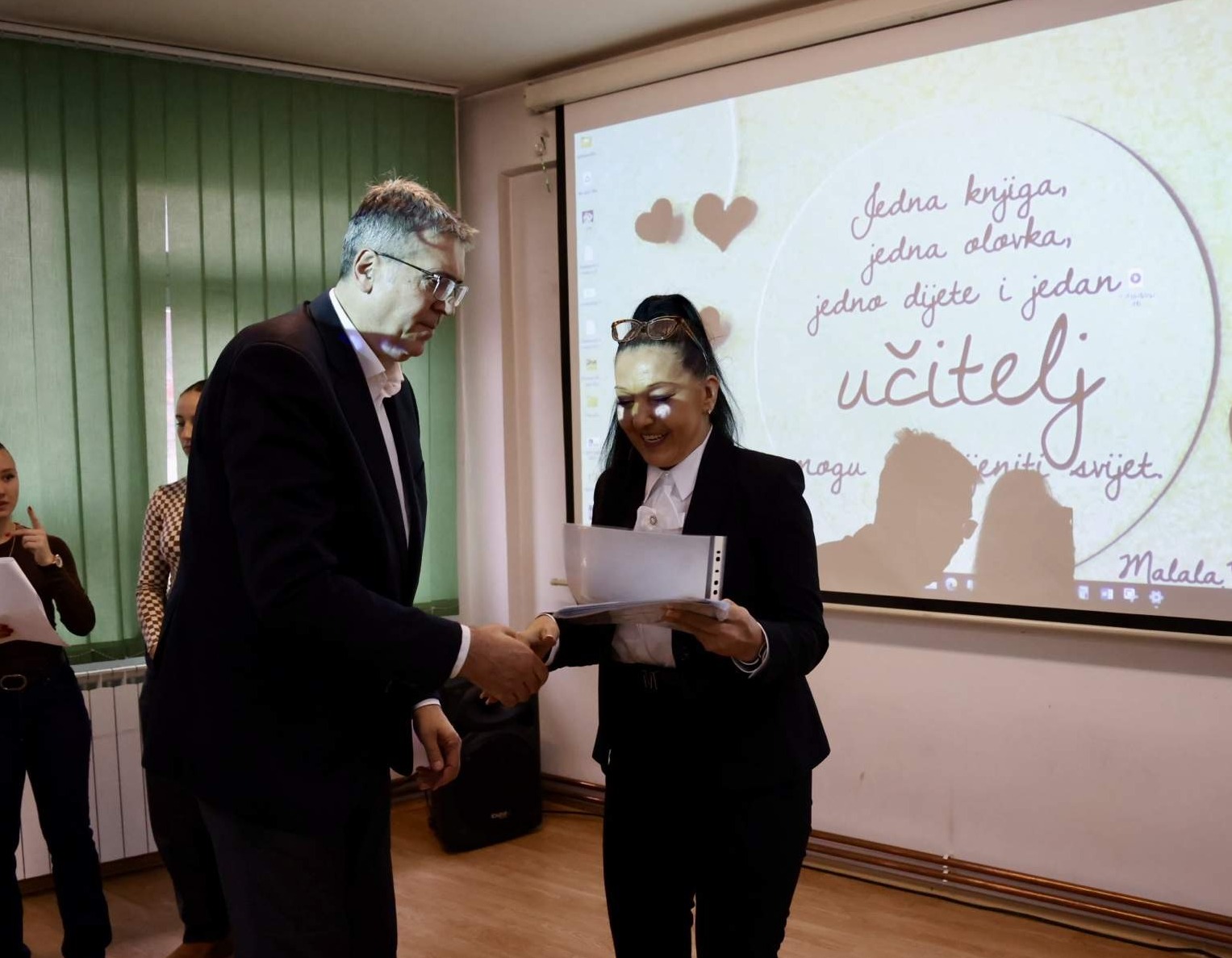 Avdić u Centru za slušnu i govornu rehabilitaciju na obilježavanju Međunarodnog dana osoba s invaliditetom