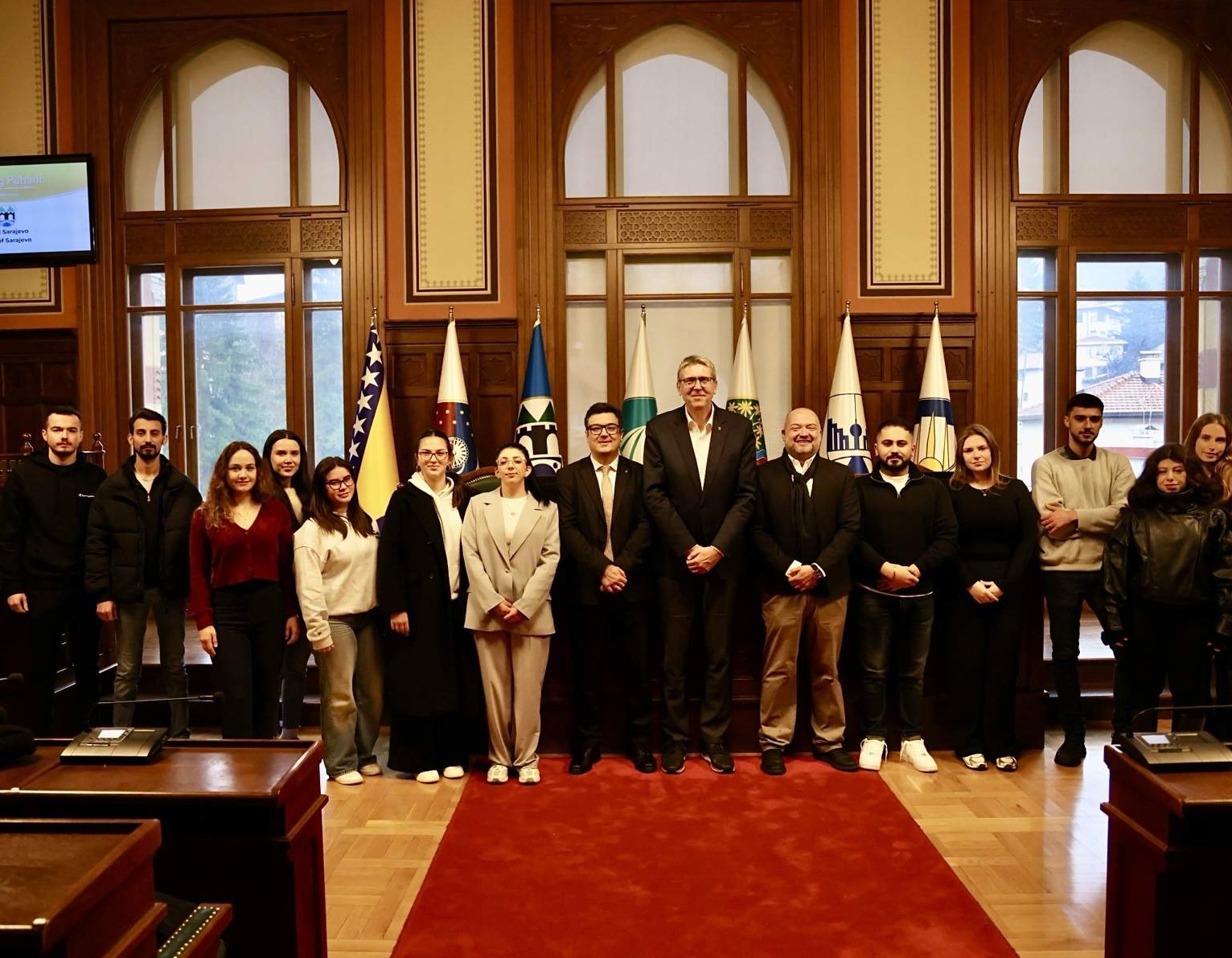 Studenti Pravnog fakulteta Internacionalnog sveučilišta (IUS) posjetili Grad Sarajevo