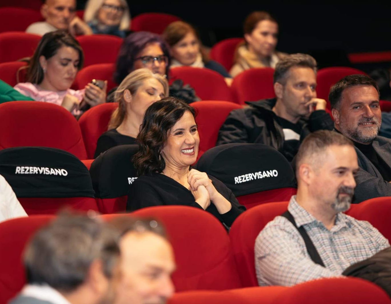 Zamjenica Džehverović na specijalnoj projekciji filma "Bosanski vitez"