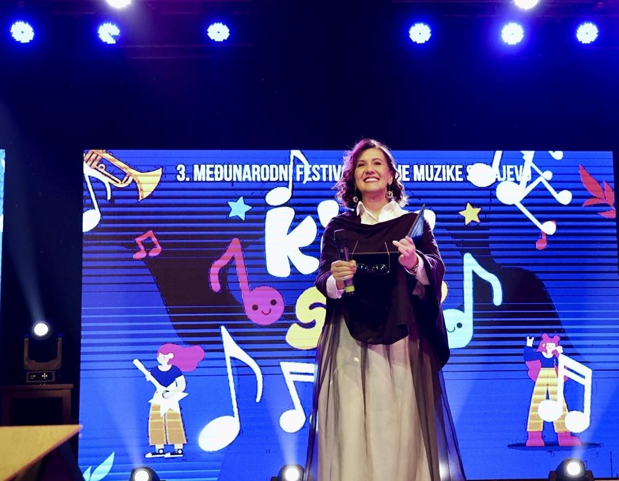 Zamjenica Džehverović otvorila 3. Međunarodni festival dječje glazbe Sarajevo „Kids star“
