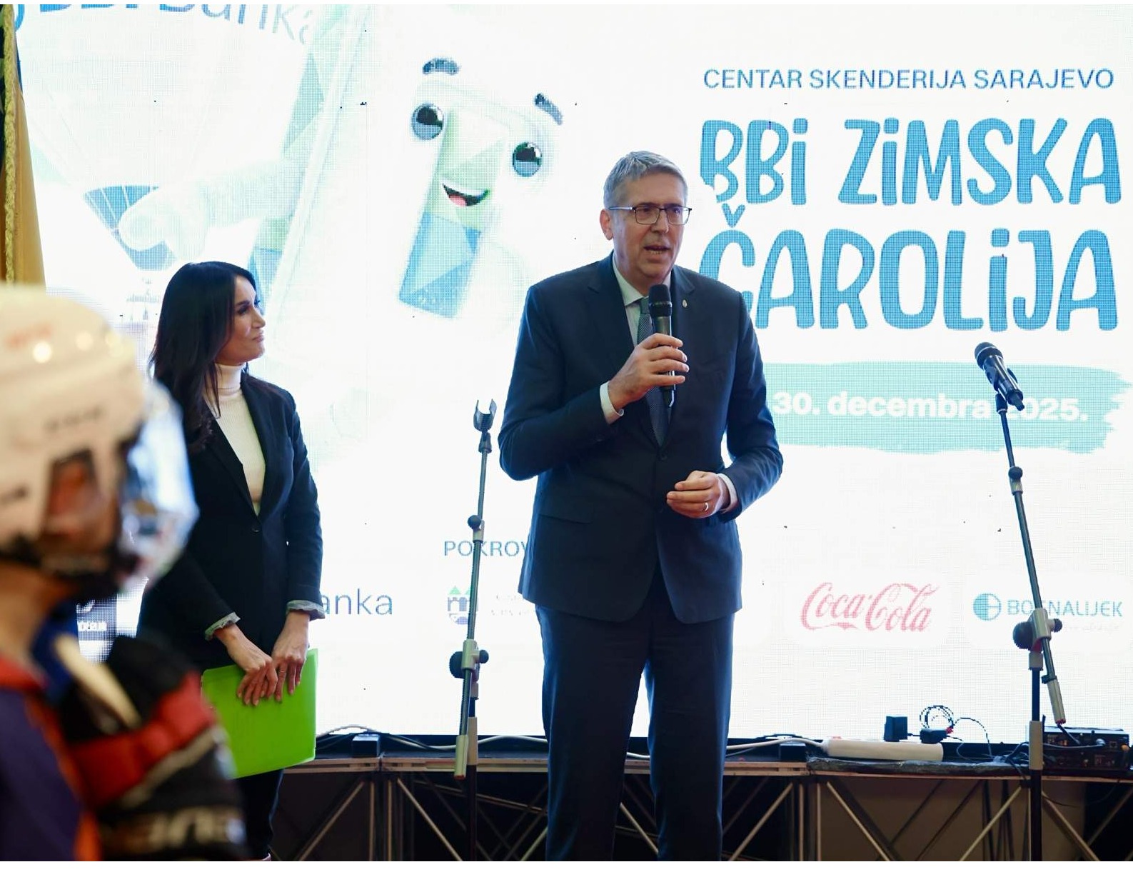 Gradonačelnik Avdić na otvaranju „Zimske čarolije na Skenderiji“