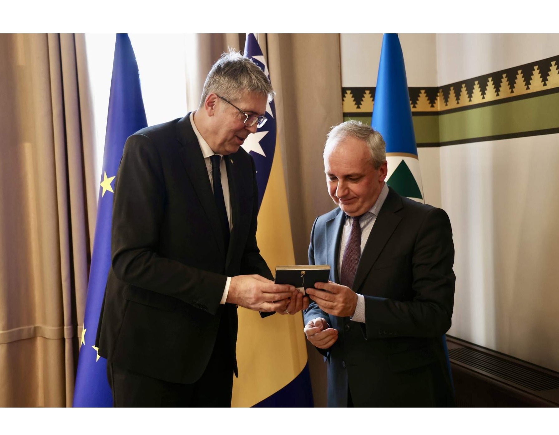 Nastupna posjeta Gradu Sarajevu veleposlanika Ukrajine u BiH