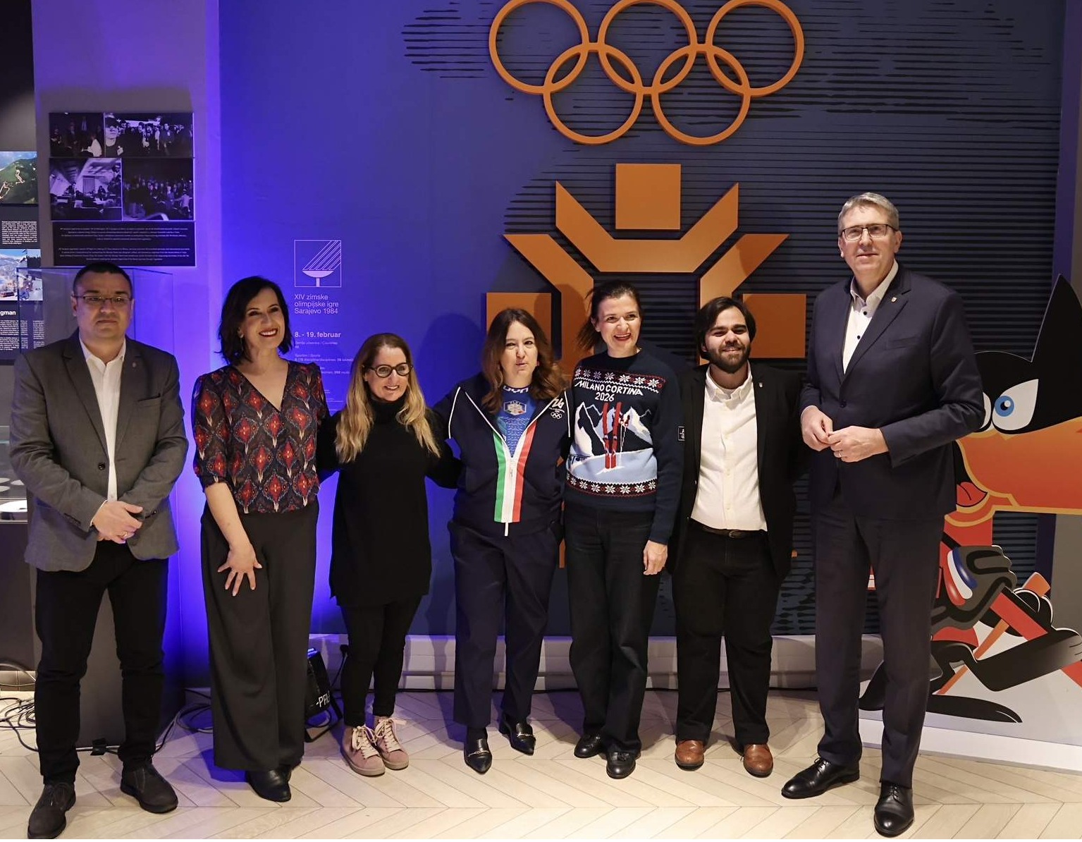 Otvaranje Olimpijskih igara Milan/Cortina: Sarajevo slavi olimpijski duh s Italijom