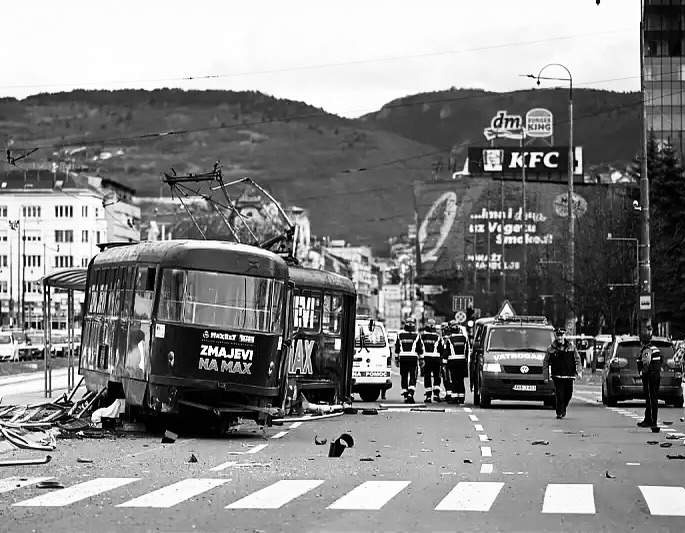 Grad Sarajevo povodom stravične tramvajske nesreće