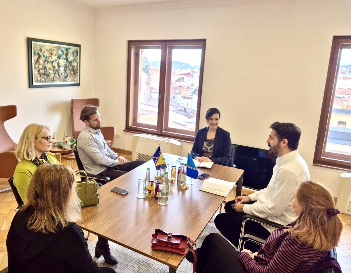 Mirela Džehverović ugostila predstavnike Inicijative za uspostavljanje Kuće ljudskih prava u Sarajevu