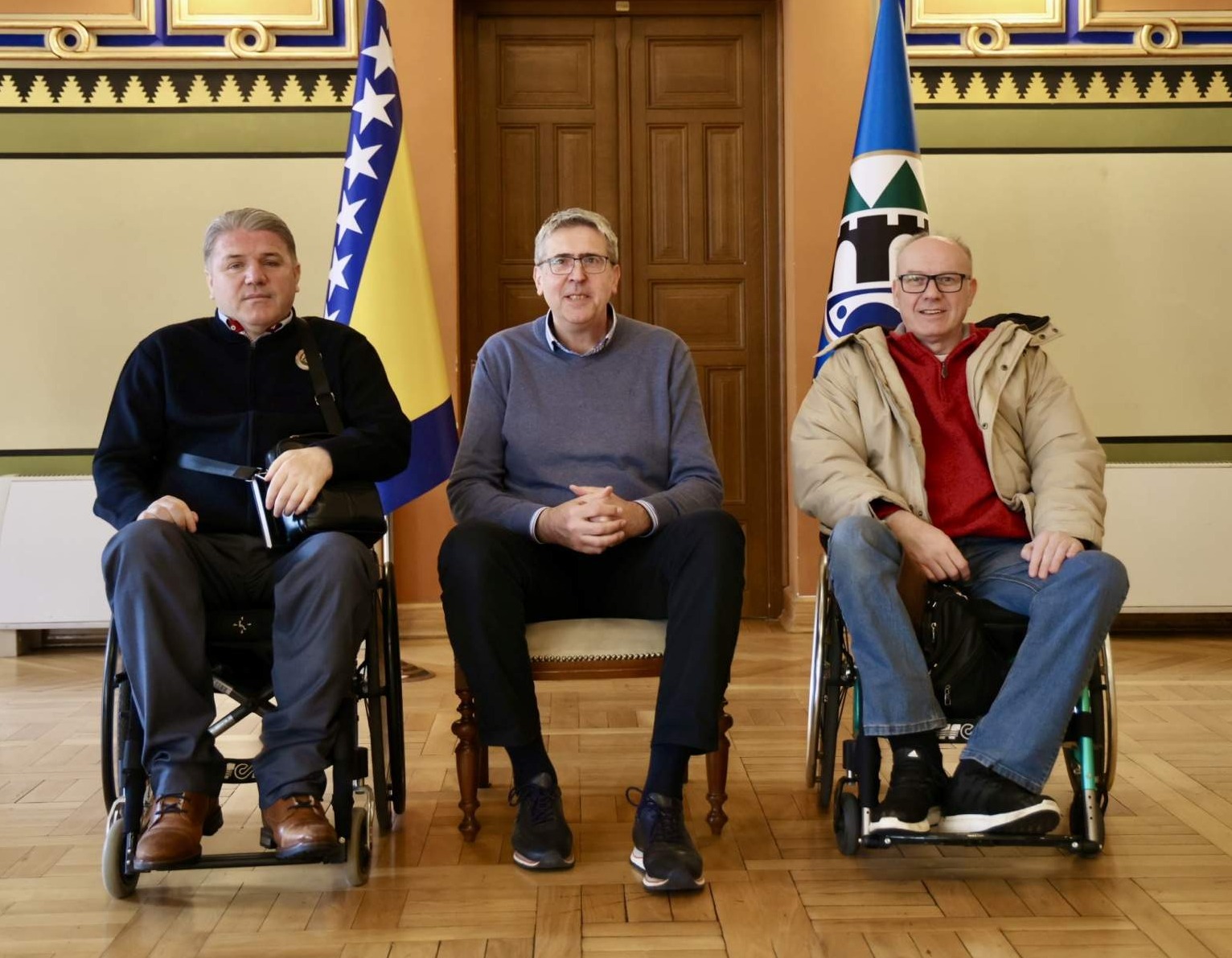 Avdić ugostio predstavnike RVI paraplegičara FBiH i KS