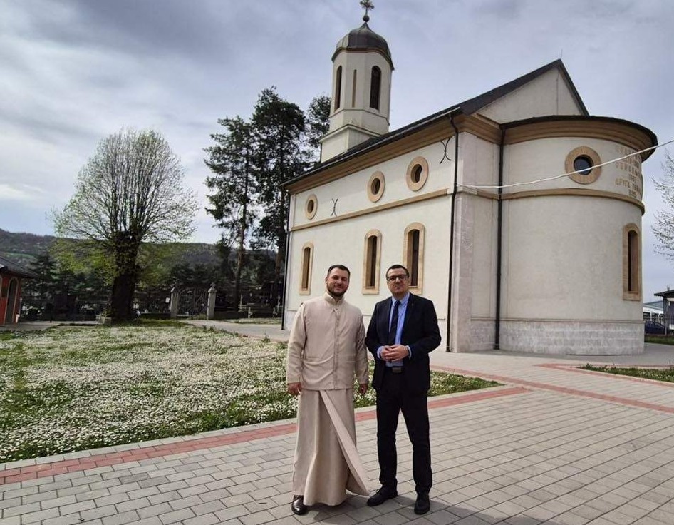 Zamjenik Puharić povodom Vaskrsa posjetio parohijski dom u Ilijašu 