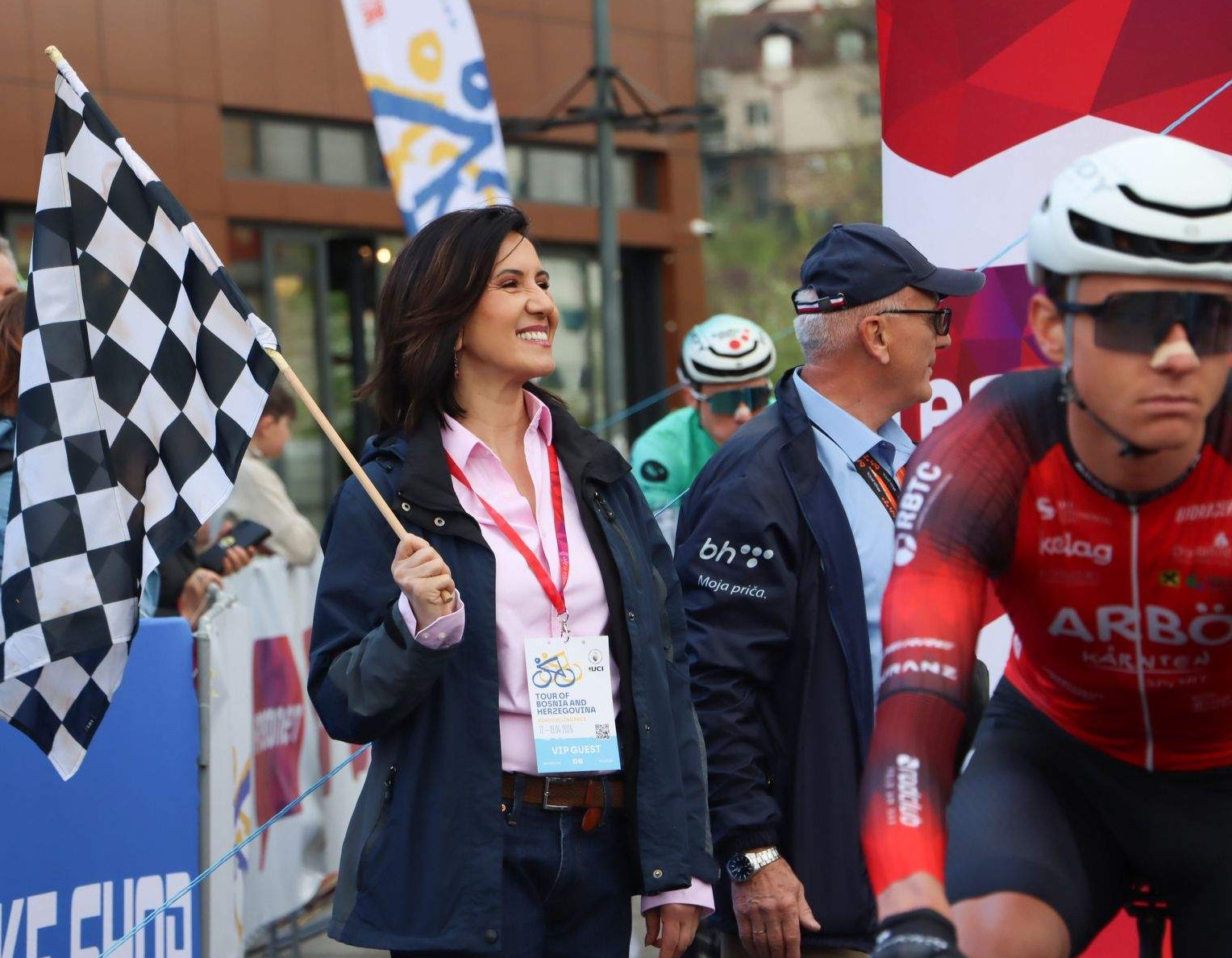 Zamjenica Džehverović ozvaničila start prve Međunarodne utrke Tour of Bosnia and Herzegovina