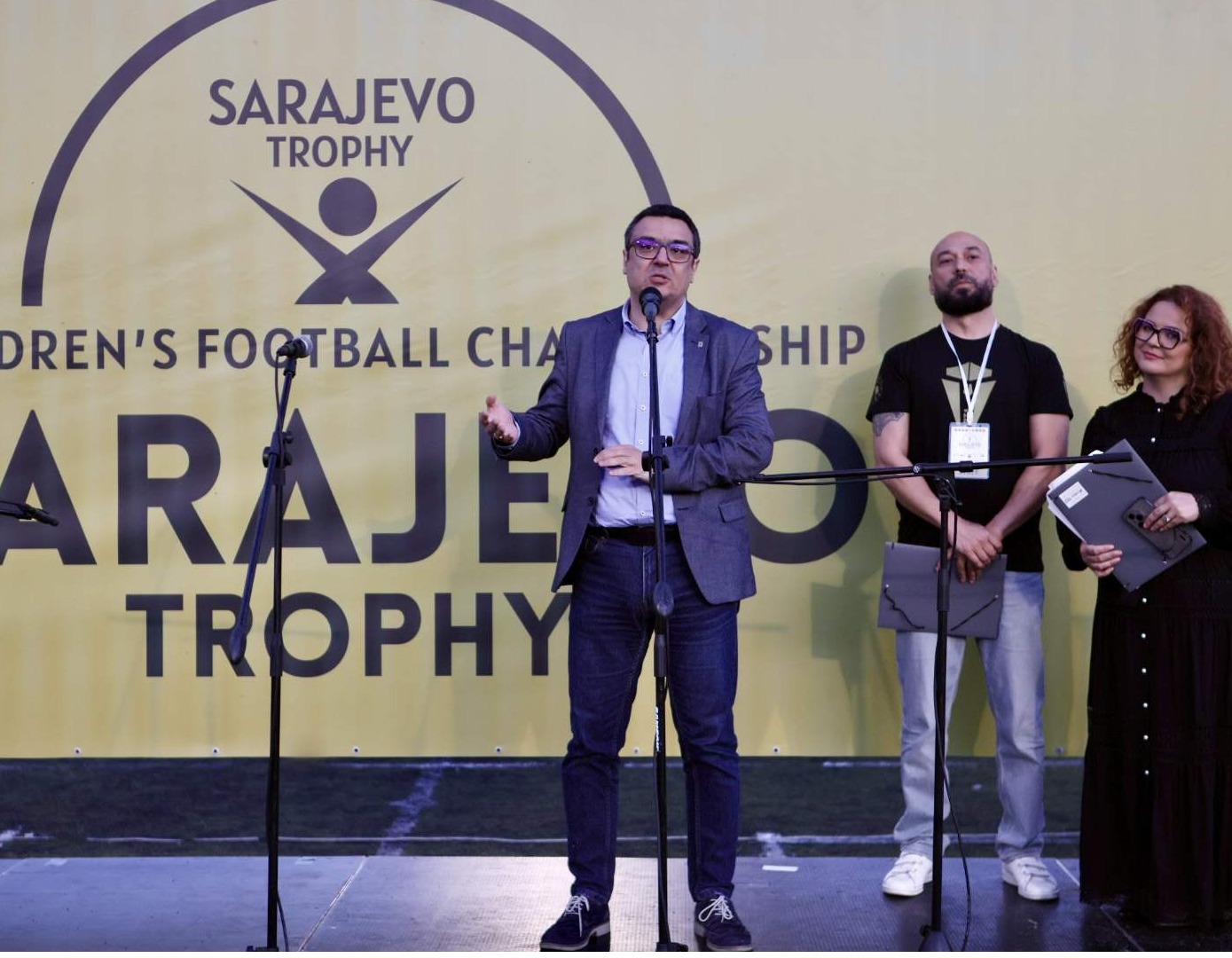 Puharić otvorio 3. međunarodni dječiji fudbalski turnir Sarajevo Trophy 2026. 