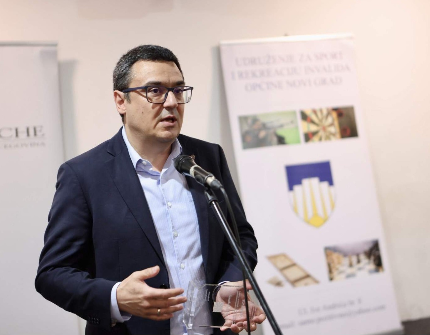 Zamjenik Puharić čestitao jubilej Udruženju za sport i rekreaciju invalida Općine Novi Grad