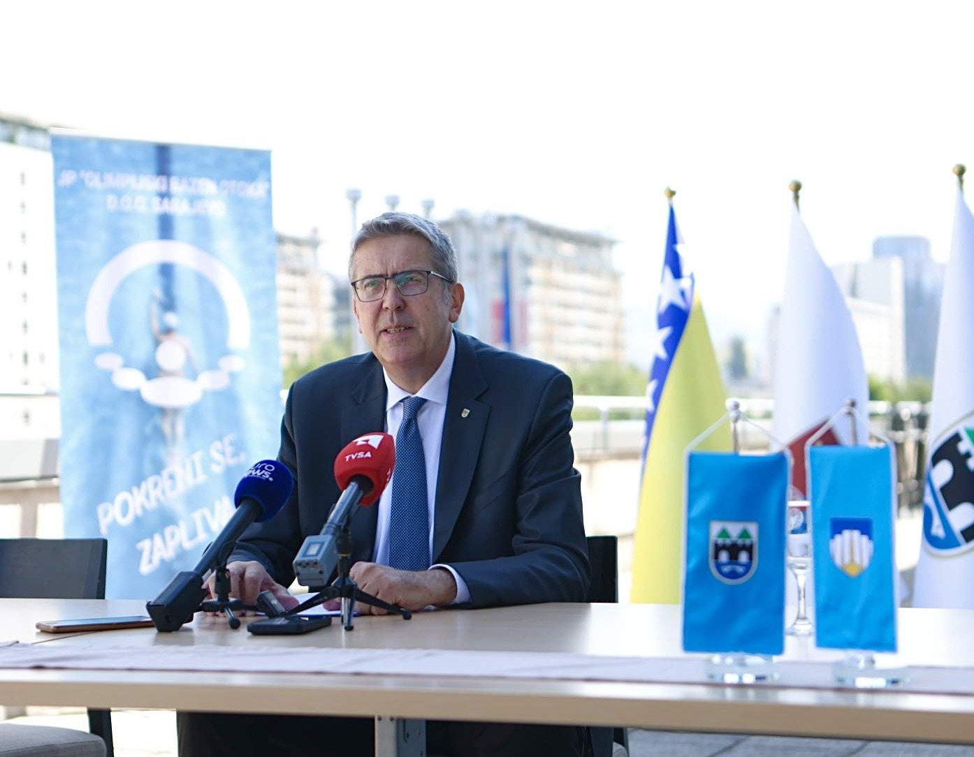 Grad Sarajevo nastavlja ulaganja u modernizaciju i sanaciju Olimpijskog bazena Otoka 