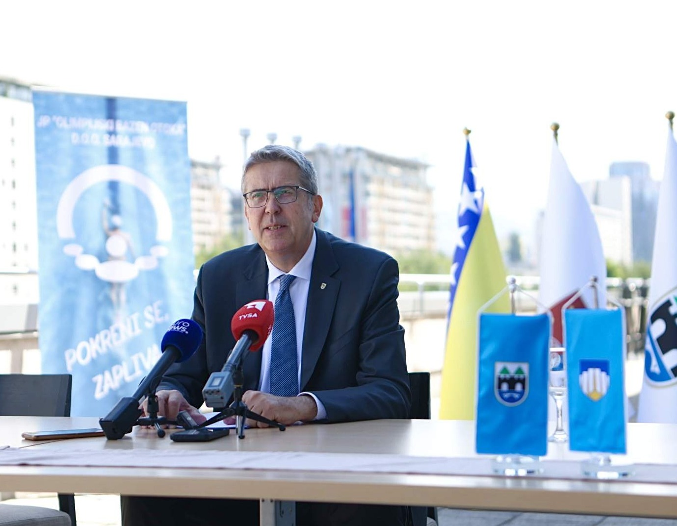Grad Sarajevo nastavlja ulaganja u modernizaciju i sanaciju Olimpijskog bazena Otoka 