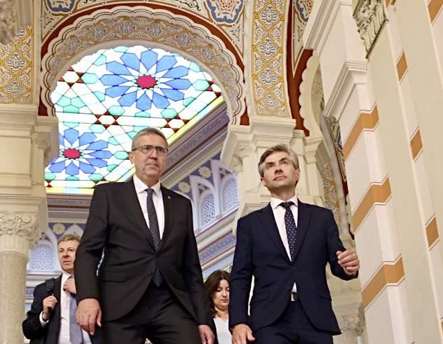Avdić u Vijećnici ugostio ministra vanjskih poslova Republike Litvanije